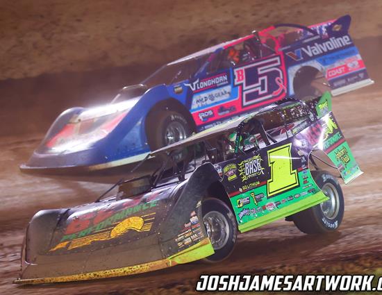 Tyler Erb attends World of Outlaws World Finals at Charlotte