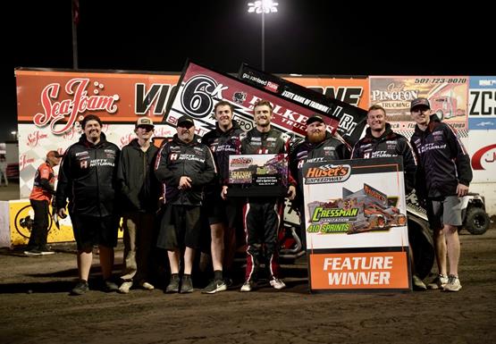 Kaleb Johnson Continues Winning Streak at Huset’s Speedway