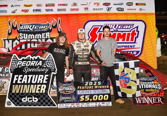 Troutman secures first-career Summer Nationals Hell Tour victory at Peoria Speedway