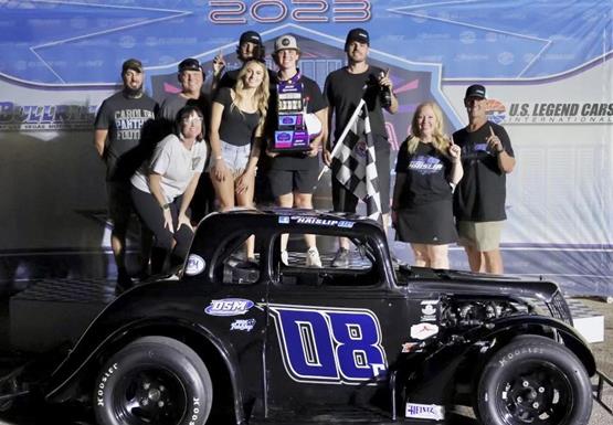 Carson Haislip wins at INEX Asphalt Nationals, claims 2023 INEX Semi-Pro National Championship