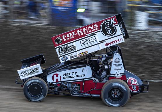 Kaleb Johnson Improves Throughout World of Outlaws Weekend in Pevely