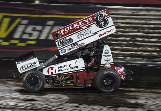 Kaleb Johnson Ends World of Outlaws Weekend at Knoxville Raceway on Positive Note