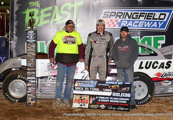 Clay Stuckey Snares Career Win at Springfield