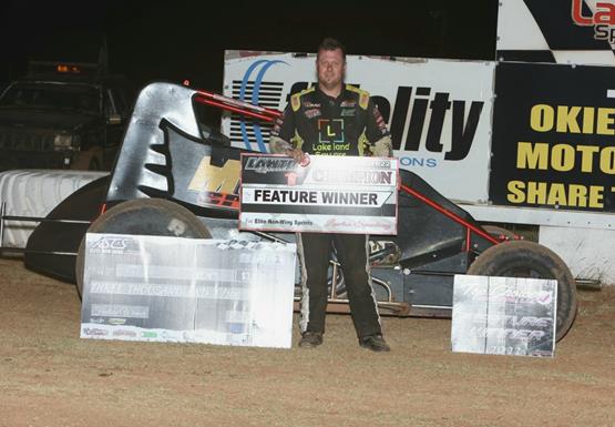Shane Cockrum Lands First ASCS Elite Non-Wing Win At Lawton