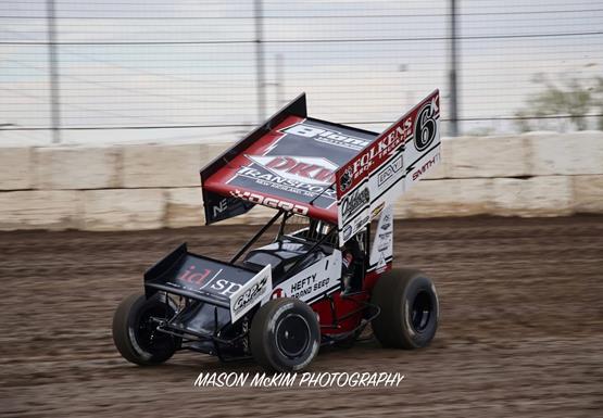 Kaleb Johnson Makes World of Outlaws Main Event During Season Opener