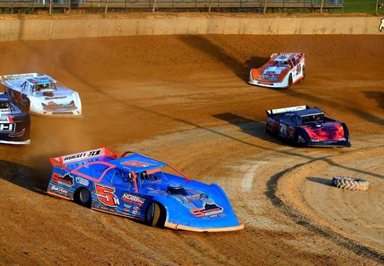 Junked racecar at the Burg