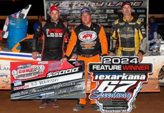 Robinson Wins at 67 Speedway