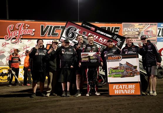 Johnson, Donnohue and Chaney Claim Victories During Opening Night of Memorial Day Challenge Doubleheader at Huset’s Speedway