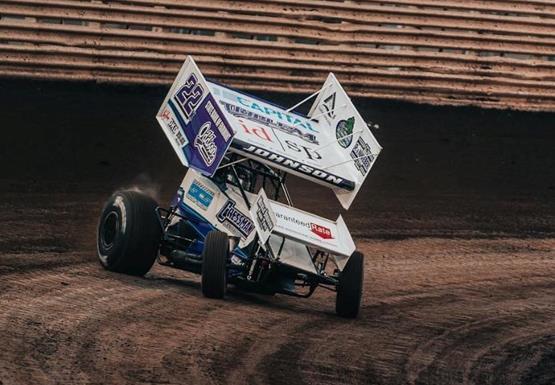 Kaleb Johnson Rallies in Features at Knoxville Raceway and Huset’s Speedway