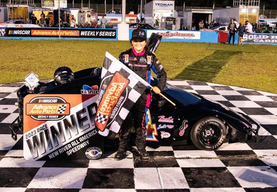 Delaney Gray earns fourth victory at New River All American Speedway