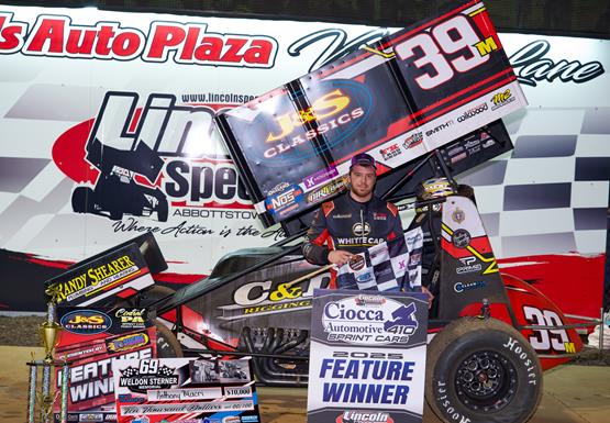 MACRI OUTDUELS CAMPBELL TO WIN $10,069 WELDON STERNER MEMORIAL AT LINCOLN SPEEDWAY; Dylan Norris Powers to $2,169 358 Sprint Car Victory