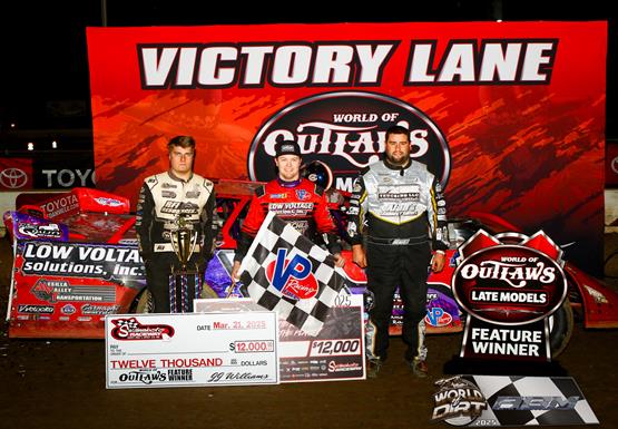 Drake Troutman records strong weekend with World of Outlaws at Swainsboro Raceway