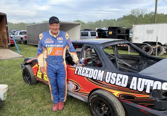 Broken Axle Sidelines Schrader at Ona