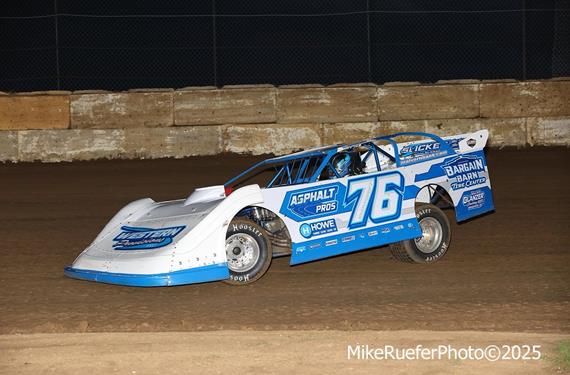 Ninth-place finish with Malvern Bank West at Central Missouri Speedway