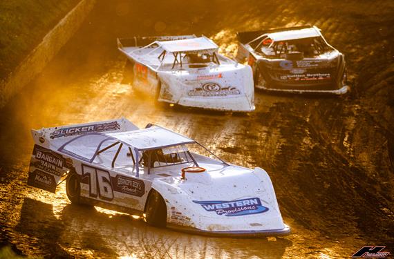 Blair Nothdurft takes on Lucas Oil Late Model Dirt Series at Eagle Raceway