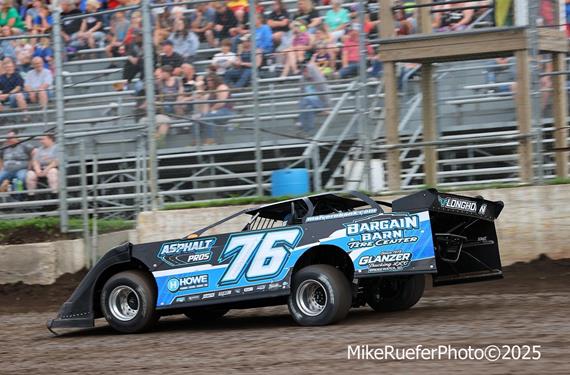 Fifth-place outing with Malvern East at Mason City Motor Speedway