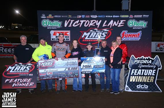 Ryan Unzicker Scores Garry Swibold Memorial Three-Peat at Peoria Speedway
