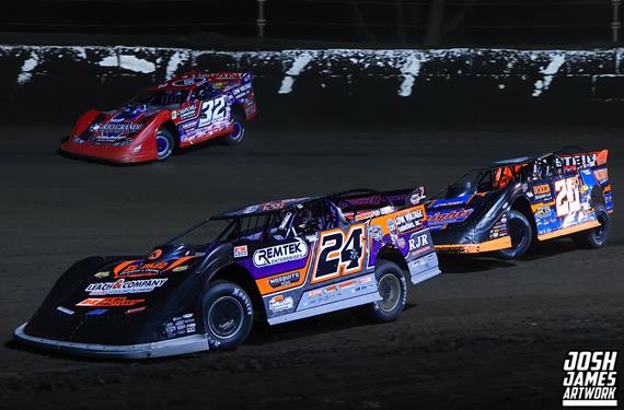 Fifth-place finish in One for the Road at Fairbury Speedway