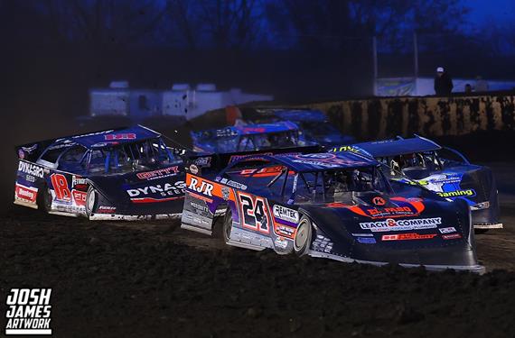 Top-10 finish in Illini 100 at Farmer City Raceway
