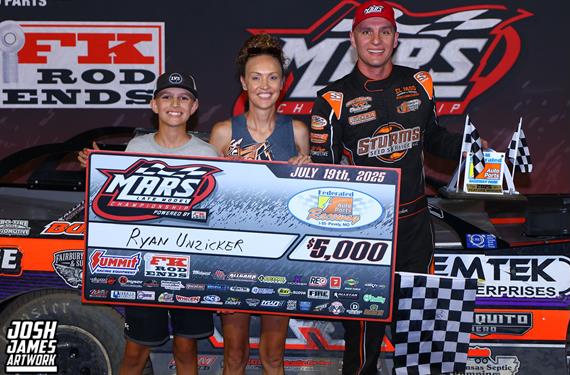 Ryan Unzicker Rebounds for MARS Victory at I-55 Federated Raceway