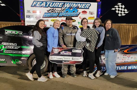 Stormy Scott repeats at Route 66 Motor Speedway