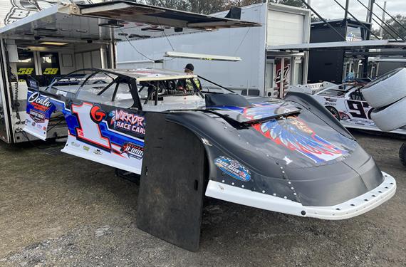 Bailes opens up 2024 season in Warrior House Car at Volusia Speedway Park