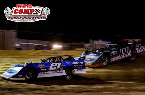 Runner-up finish in Cow Patty 50 at Old No. 1 Speedway