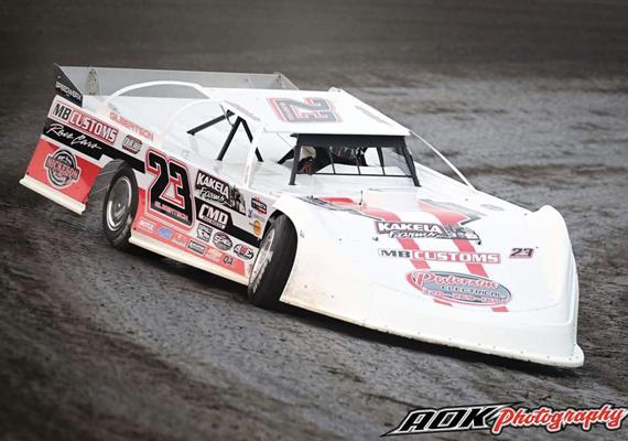 Gilbertson sidelined in Late Model opener at Viking Speedway