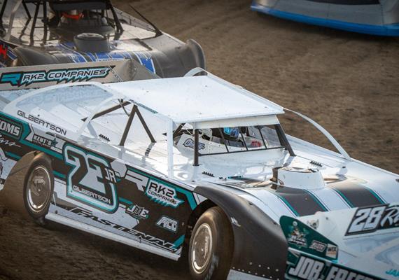 Parker and Matt Gilbertson race over weekend