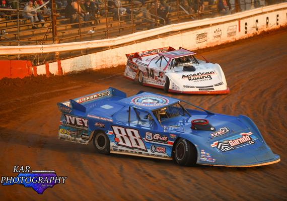 Trent Ivey makes first Super Late Model start of the season at Screven Motor Spe