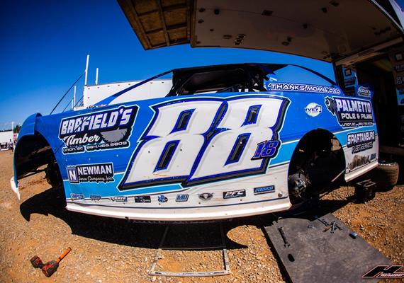 Trent Ivey competes in World of Outlaws doubleheader at Boyd's