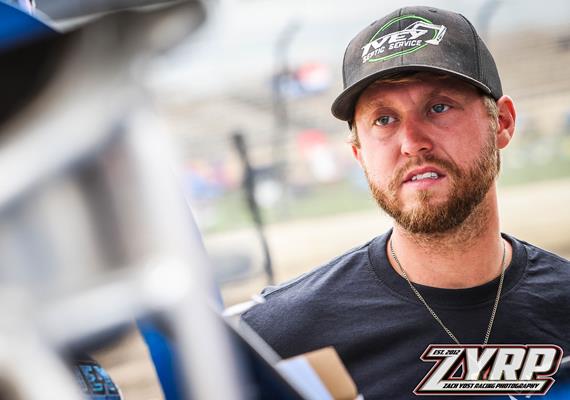 Trent Ivey competes in 602 Late Model division at Lavonia Speedway