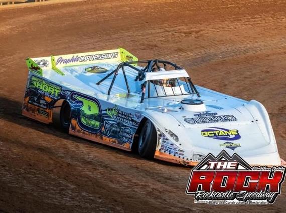 Dustin Linville goes topless at Rockcastle Speedway