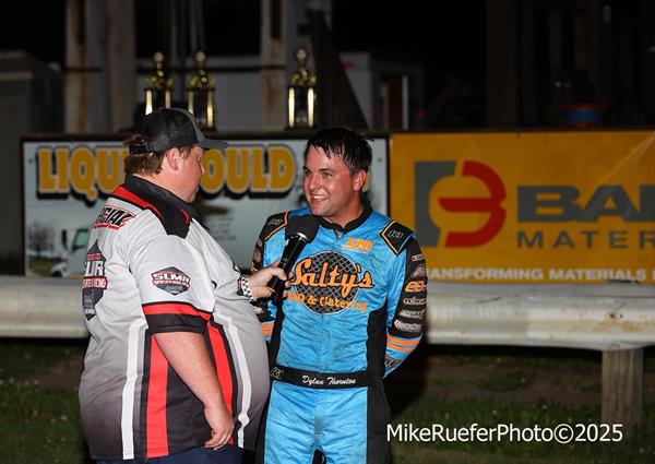 Dylan Thornton drives to 10th win of 2025 at Lafayette County Speedway