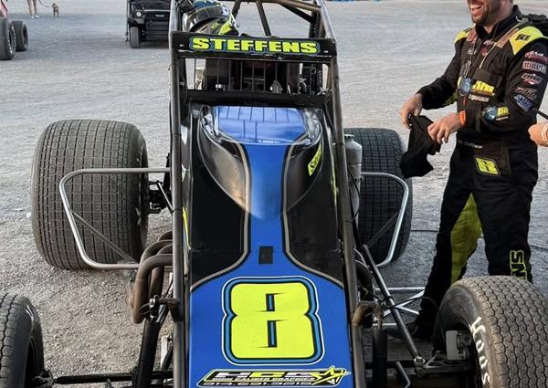Steffens concludes USAC Silver Crown campaign with major charge at Eldora