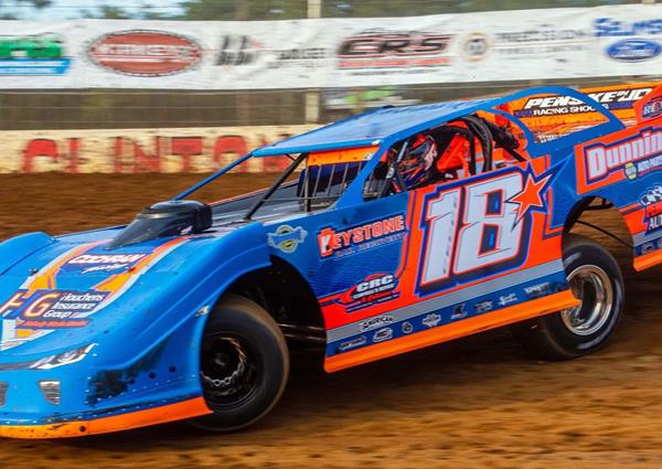Dylan Cecce podiums at Clinton County Speedway