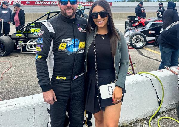 Steffens visits IRP for Hoosier 100