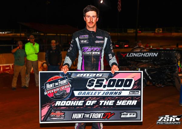 Oakley Johns earns Rookie of the Year with Hunt the Front Super Dirt Series