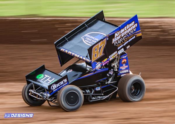 Hartmann caps week with Sprint Car’s best, IRA doubleheader next