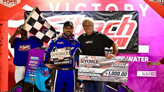 Kris Carroll Notches POWRi Stock Non-Wing Micro KK...