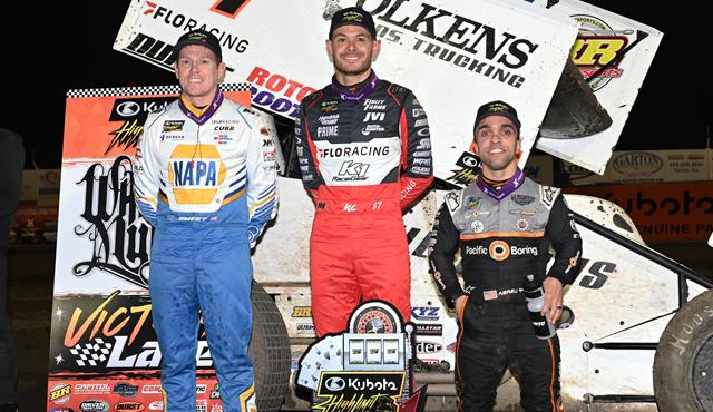 TULARE TITAN: Kyle Larson Tames Treacher...