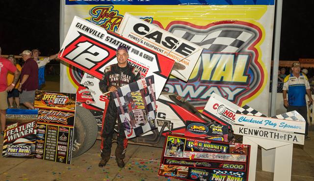 Dewease Uses Late Restart to Win Greg Ho...