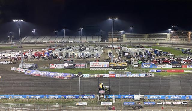 Knoxville 410 Practice Night Sees 43 Car...