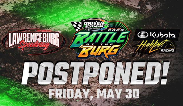 Rain Postpones Friday's Driven2SaveLives...