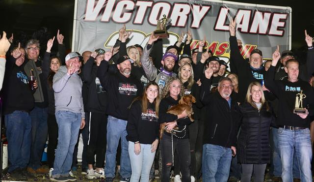 Tanner Thorson Collects His First Career...