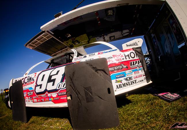 Carson Ferguson attends Jackson 100 with Lucas Dirt at Brownstown Speedway