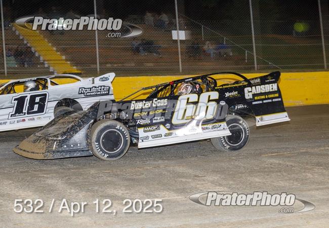 Fourth-place showing in Hence & Reba Pollard Memorial at Senoia Raceway