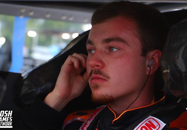 Garrett Smith competes in Dixie Shootout at Dixie Speedway