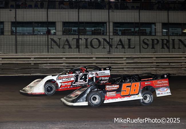 Kyle Berck muscles to 11th-place finish at Knoxville Raceway