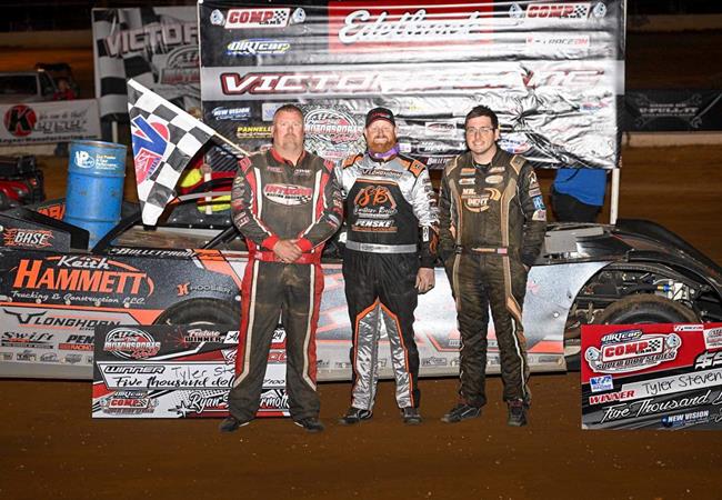 Pair of runner-up finishes in Comp Cams Super Dirt Series doubleheader at Poplar